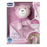 Manta Osito Doudou Maxi Rosa