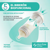 Biberón Silicona - Perfect 5 Rápido 300ml Rosa