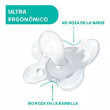 Bobo Comfort de Silicona Blanco/Azul 0-6m