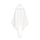 Set de Toalla con Capucha y Babero Elefante Blanco/Gris