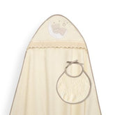 Set de Toalla con Capucha y Babero Osito Amarillo