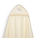 Set de Toalla con Capucha y Babero Osito Amarillo