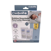 Cutebabies-Bolsa Desechable Leche Materna