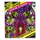 Art with Edge - Libro Colorear Optical Illusions Vol.2