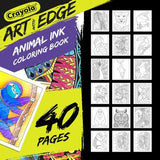 Art with Edge - Libro Colorear Animal Ink