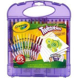 Lapices de Colorear Twistables 65pcs en Maletica