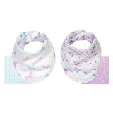 Set 2 Baberos Bandana Reversible - Unico