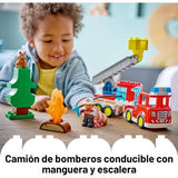 LEGO® Duplo - Fire Truck with Hose and Firefighter