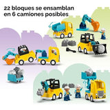 LEGO® Duplo - 3 in 1 Construction Vehicles