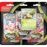 Pokemon TCG: Mega Evolutions - Perfect Order 3 Pack Blister