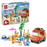 LEGO Bluey - Bluey's Beach & Family Car Trip
