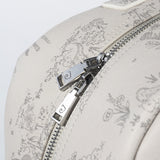 Bolsa Canastilla Toile de Jouy Cream