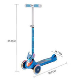 Patineta Stitch 3 Ruedas con Luz