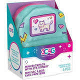 3c4g - Mochila Retro Mini Con Accesorios