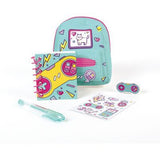 3c4g - Mochila Retro Mini Con Accesorios