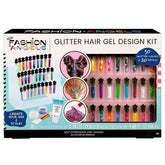 Set Super Diseño Pelo con Glitter & Gel