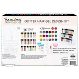 Set Super Diseño Pelo con Glitter & Gel