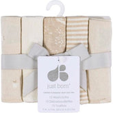 Set de Toallitas de Baño 10pc Crema