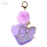 Llavero Perfumado Aroma Mist con Pom Pom Lila