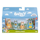 Set de Figuras Bluey y Familia – 4 Piezas