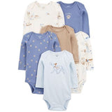 Set 6 Pc Body Manga Larga Niño S.3m