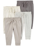 Set 4 Pc Pantalones Algodón Neutro S.3m