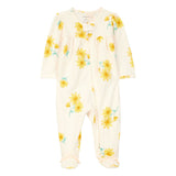 Pijama flor amarilla