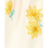 Pijama flor amarilla