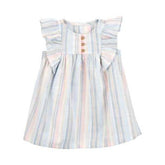 Vestido de Rayas Rosa