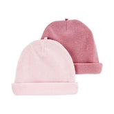 Set de Gorros 2pc de 0-3m Rosa