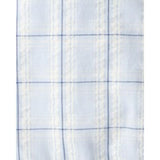 Set 2pc Cuadritos Azul Niño