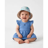 Gorro de Sol Tropical Reversible