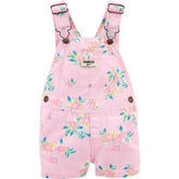 Overall Corto Rosado Tropicalia 9 meses