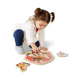 Rompecabezas de Madera – Animales de la Granja Jumbo