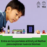 LEGO® Minecraft - Nether & End Portal Journey