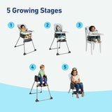 Silla Alta Made2grow 5 en 1 - Hudson