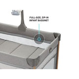 Cuna Portable On the Go Zip DLX Parker