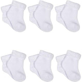 Set de Medias Blancas 6pc