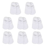 Set de Medias Blancas 8pc 2-3T