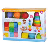 Set 23pcs Bloques, Formas Sensoriales