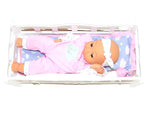 Muñeca con Cuna Mecedora 12 pulgadas