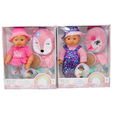 Muñeca Bebe Holiday con Accesorios 12 pulgadas Surtido