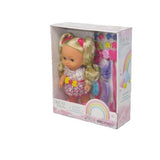 Set de Muñeca con Accesorios para el Pelo 10 pulgadas