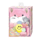 Diario Fuzzy con Llaves Flor Groovy