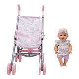 Muneca 12pulg. con coche