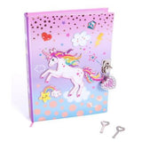 Diario 3D con Llave Amigos Mágicos - Estilo: Unicornio