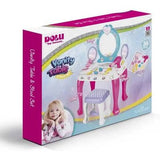 Set Vanity Con Mesa y Banco Unicornio