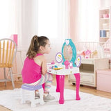 Set Vanity Con Mesa y Banco Unicornio