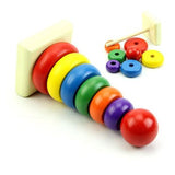 Apilador de Madera Arcoíris