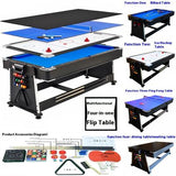 Mesa Multijuegos 3 en 1